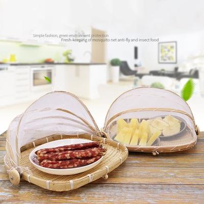 HAND WOVEN FOOT SERVING TENT BASKETS (SET OF 3)