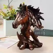 ABSTRACT HORSE HEAD SCULPTURE