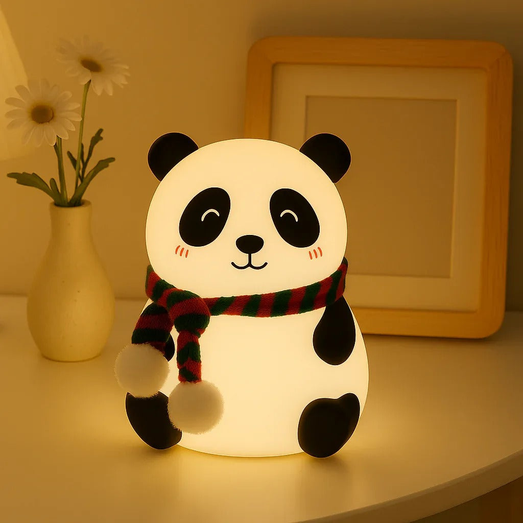 CUTE PANDA TAP & SQUEEZE NIGHT LAMP