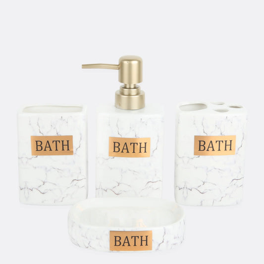 DISCERNING BATH SET