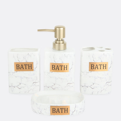DISCERNING BATH SET