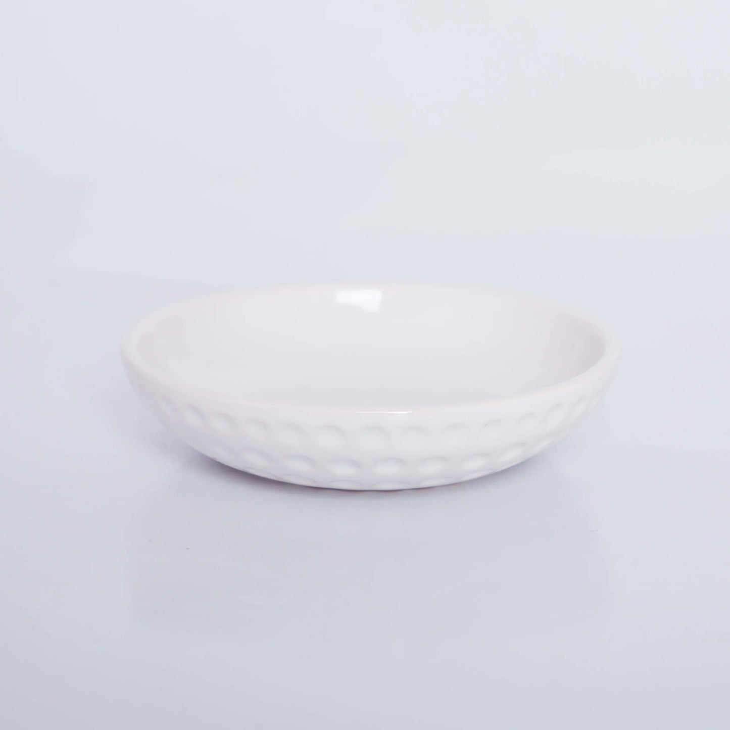 EMBOSSED DOT BATH SET