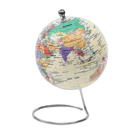 GLOBE WITH METALLIC STAND