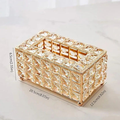 METALLIC BEADS TISSUE BOX