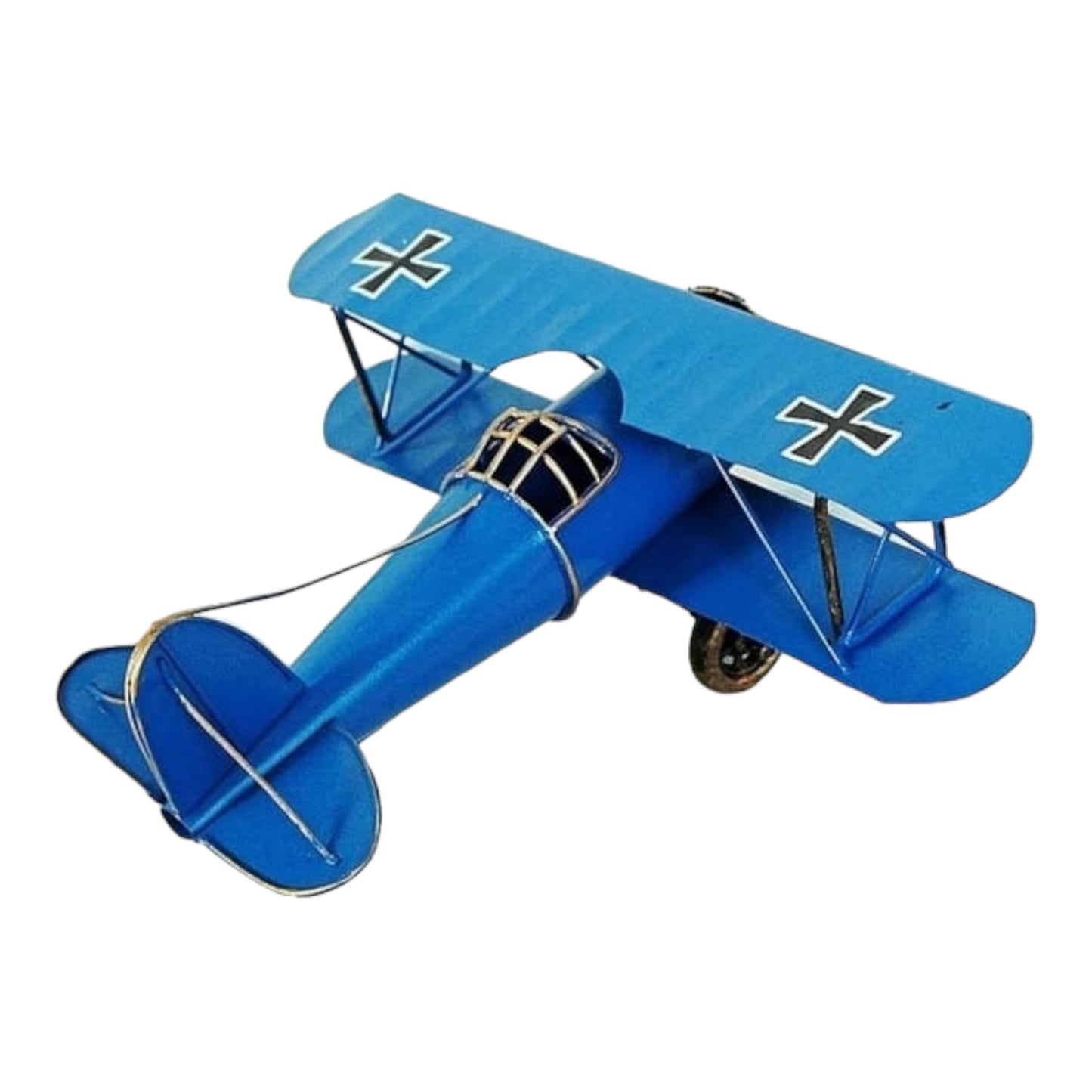 HANDMADE METALLIC AIRCRAFT