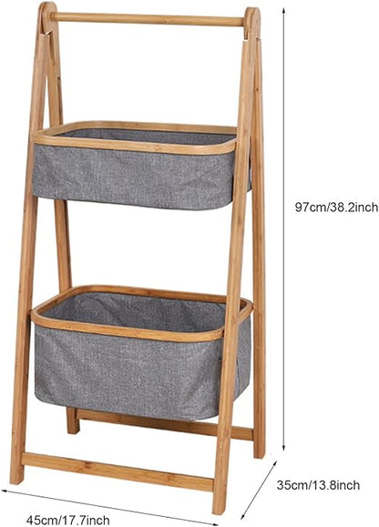2 LAYER BABMOO LAUNDRY BASKET