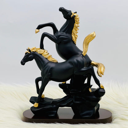 CLASSIC MATTE HORSES STATUE