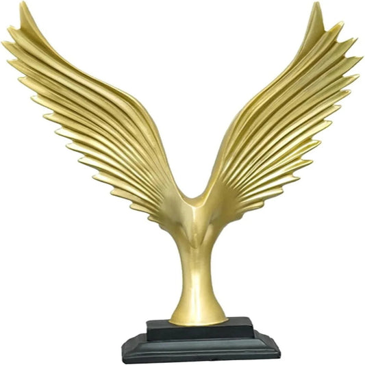 DECORATIVE WING STATUE