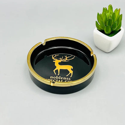 DEER CERAMIC ASHTRAY