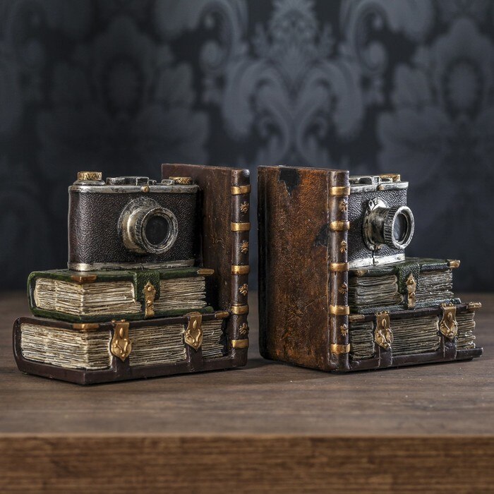 VINTAGE CAMERA BOOKEND