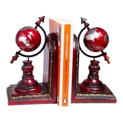 WORLD MAP BOO HOLDER(PAIR)