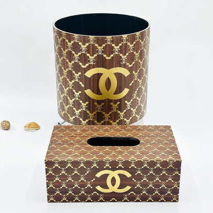 GUCCI BASKET WITH TISSUE BOX