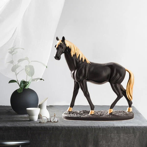 STANDING HORSE SCULPTURE