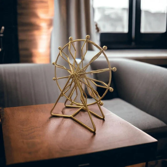 GOLDEN METALLIC WHEEL MODEL