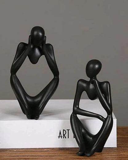 HOLLOW MAN SCULPTURES ( SET OF 3 )