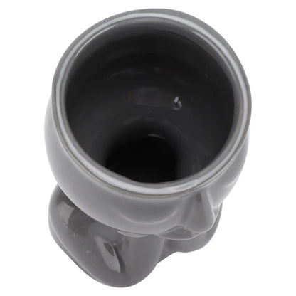 GREY PROFILE PLANT POT