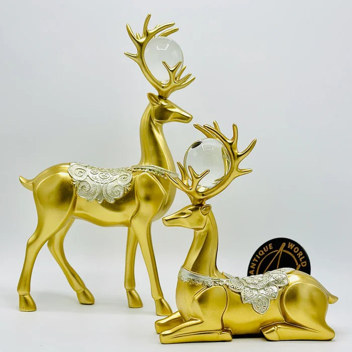 ELEGANT DEER SCULPTURE