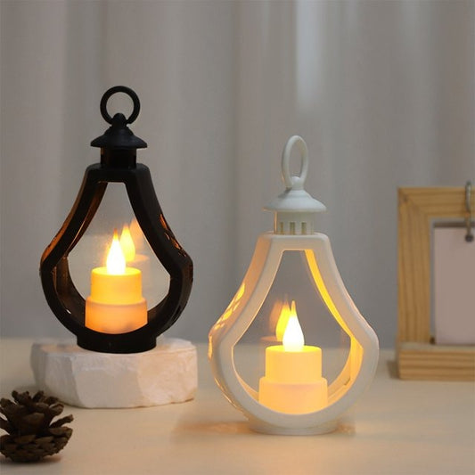 DECORATIVE LED CANDLE LANTERN