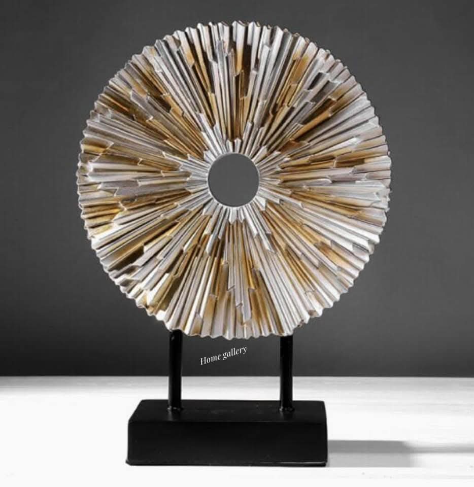 PORCELAIN DISK WITH BASE