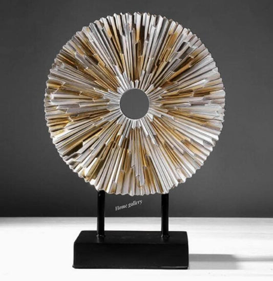 PORCELAIN DISK WITH BASE