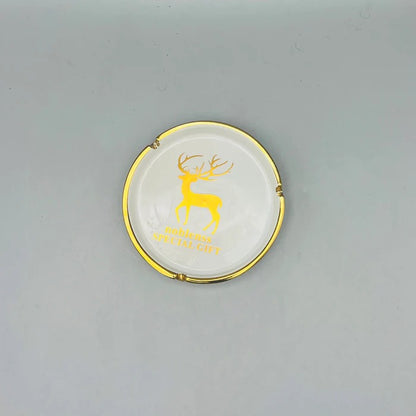 DEER CERAMIC ASHTRAY