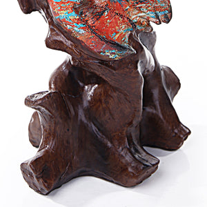 ABSTRACT LION PROFILE SCULPTURE