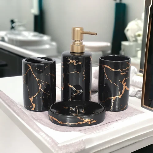 MARBLE DESIGN BATH SET